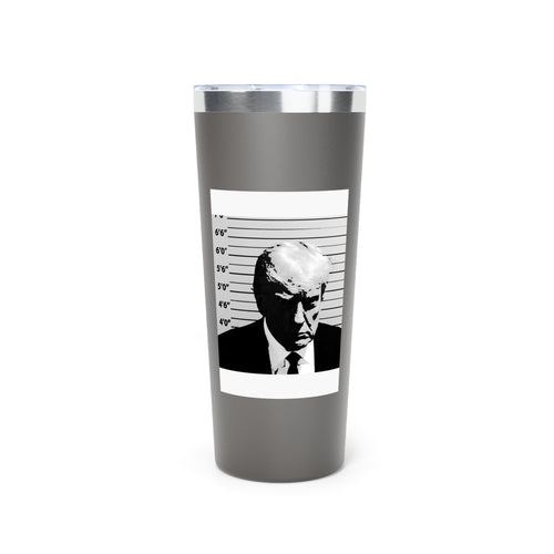 22oz Insulated Tumbler — Trump Mugshot Design