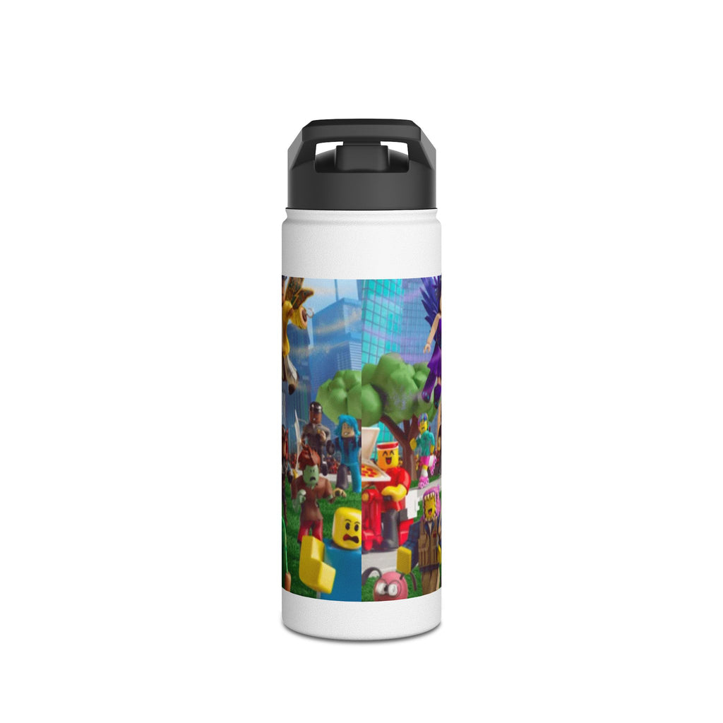 Roblox Characters Stainless Steel Water Bottle – Kid-Friendly Gaming Insulated Bottle