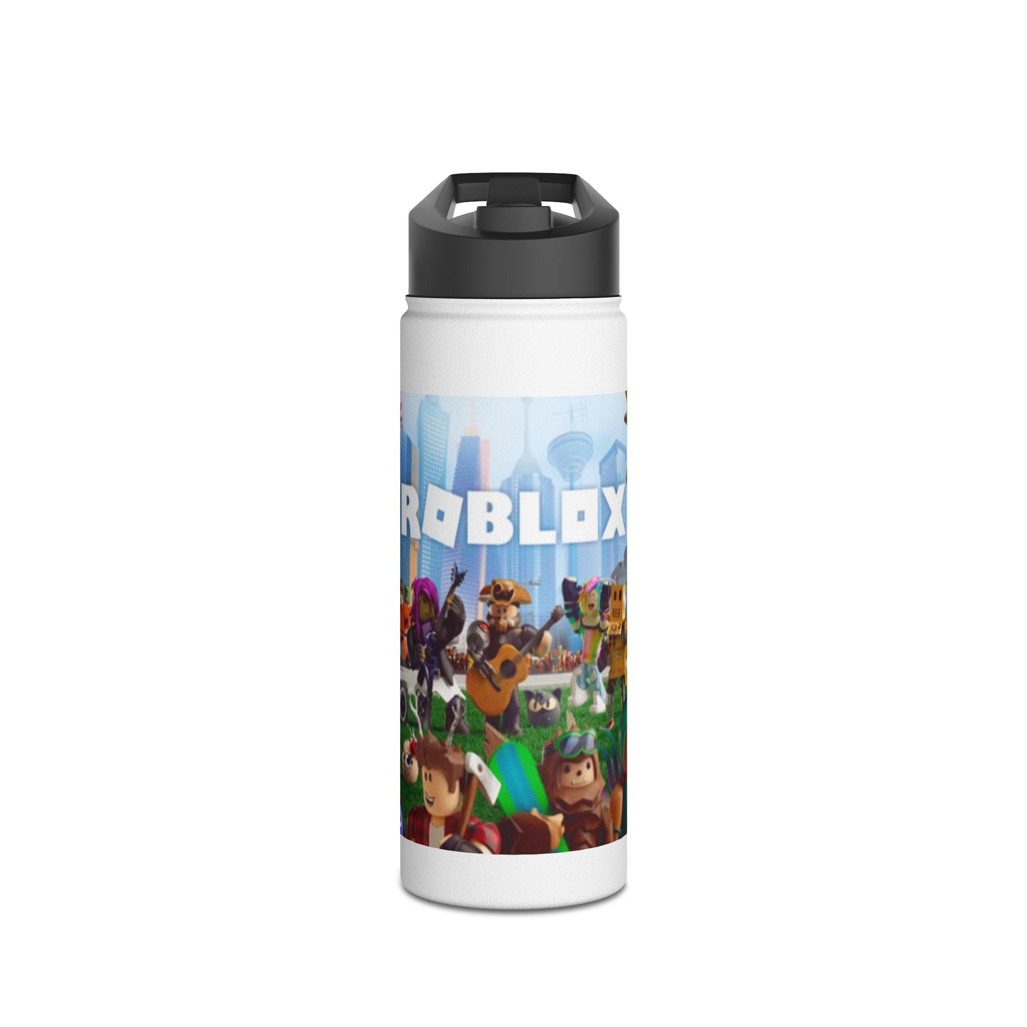 Roblox Characters Stainless Steel Water Bottle – Kid-Friendly Gaming Insulated Bottle