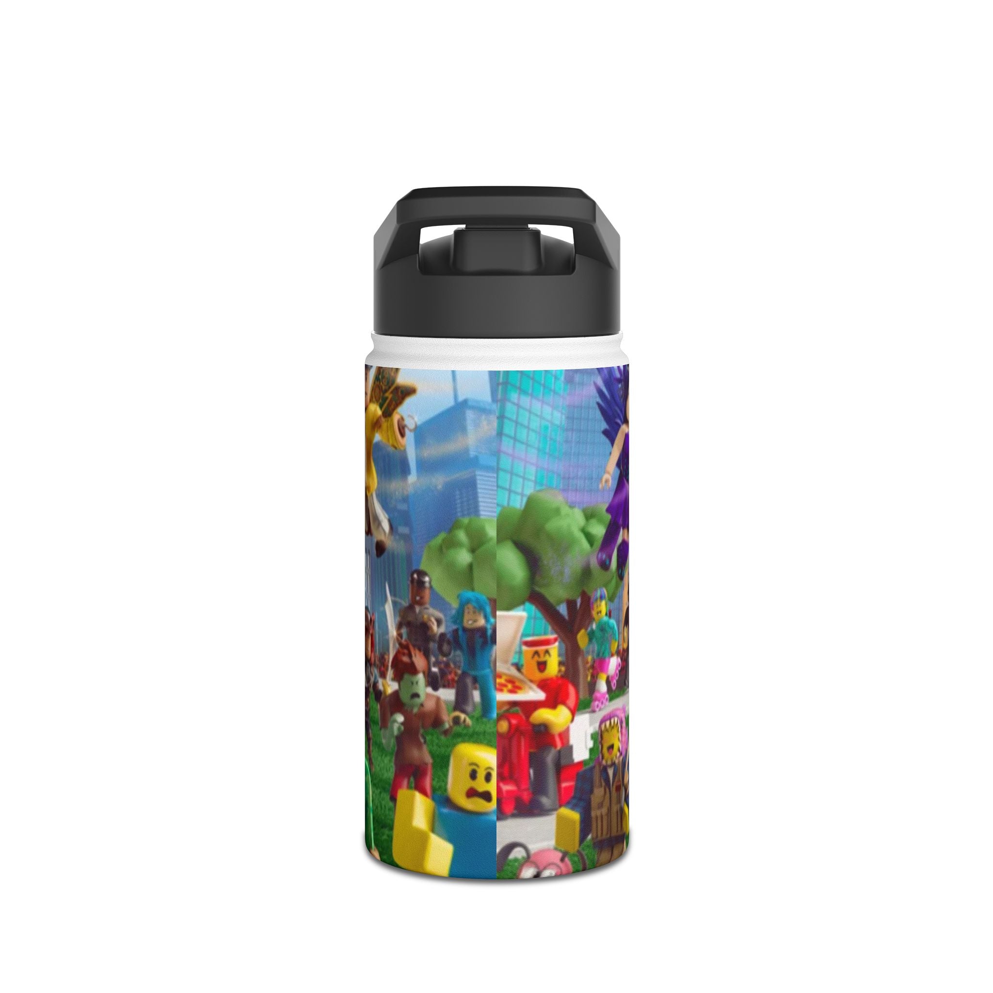 Roblox Characters Stainless Steel Water Bottle – Kid-Friendly Gaming Insulated Bottle
